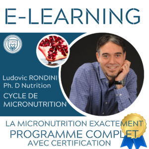Programme complet "La micronutrition exactement" (avec certification)