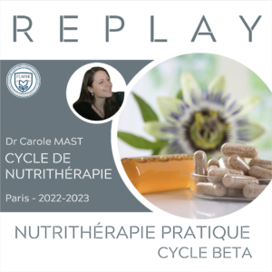 NUTRITHÉRAPIE PRATIQUE (CYCLE BETA)
