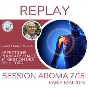 AROMATHÉRAPIE, RHUMATOLOGIE ET DOULEURS